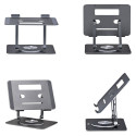 "D StarTech ROTATING LAPTOP STAND/RISER"