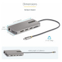 "D StarTech USB-C MULTIMONITOR ADAPTER HDMI"