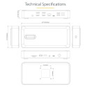 "D StarTech THUNDERBOLT 4 DOCK 2X HDMI/DP"