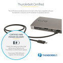 "D StarTech THUNDERBOLT 4 DOCK 96W PD"