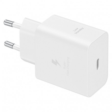 "Samsung Schnellladegert 45W Power mit 5A Kabel EP-T4511 White"
