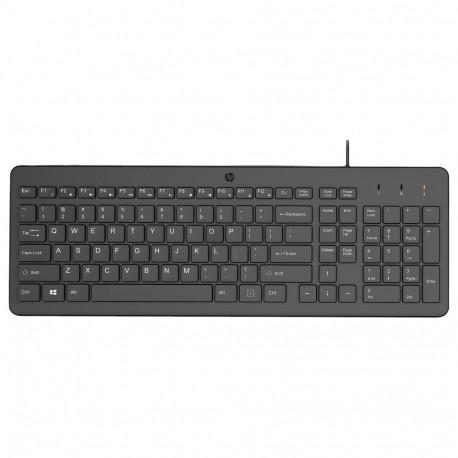 HP 150 juhtmega saksa must USB-A