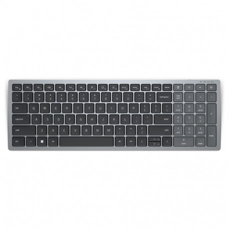 Dell KB740 juhtmevaba klaviatuur 2.4 GHz QWERTZ titaanhall