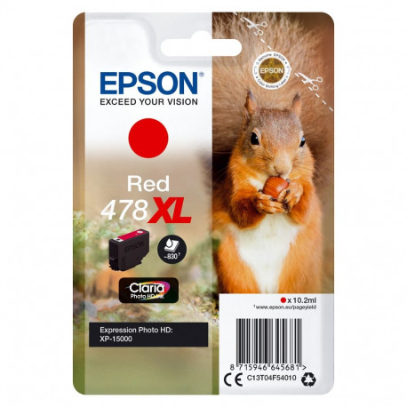 Epson 478 C13T04F54010 punane HC