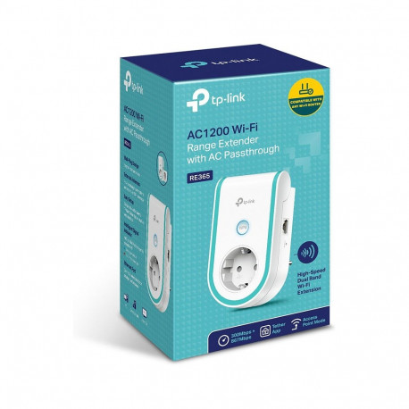 TP-LINK võrguvõimendi RE365 10–100Mbit/s võrgu laiendusmoodul, valge