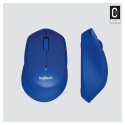 Logitech M330 Silent Plus sinine juhtmevaba