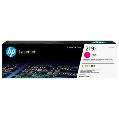 "HP 219X High Yield Magenta Original LaserJet Toner Cartridge"
