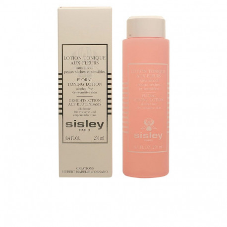 Sisley näovesi lilledega alkoholivaba kuivale nahale 250ml