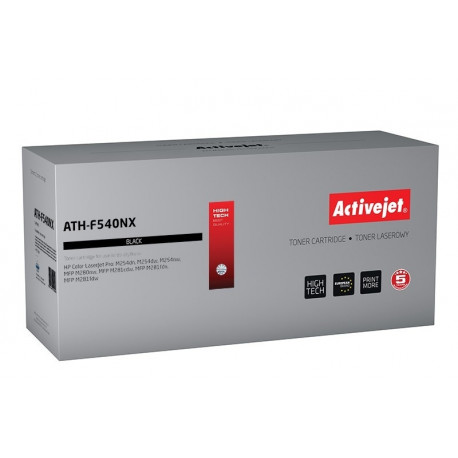 Activejet ATH-F540NX toner (replacement for HP 203X HP203X CF540X CRG 054H K CRG054HK; Supreme; 3200