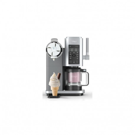 Ninja NC701EU ice cream maker 0.48 L 800 W Black, Silver