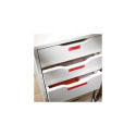 DYMO Authentic D1 Labels | Black Print on Red Tape | 19 mm x 7 m | Self-Adhesive Labels for LabelMan