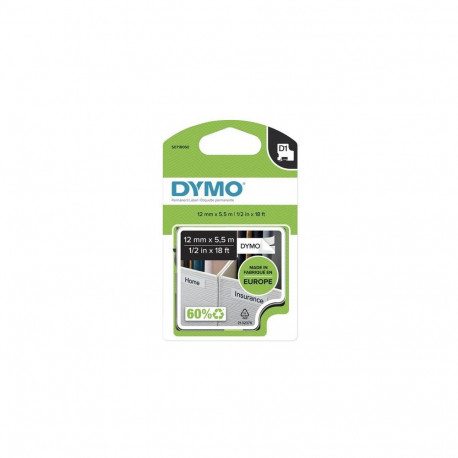 Dymo Label S0718060 Black on White