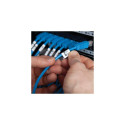 DYMO Rhino Industrial Flexible Nylon Labels | 19 mm x 3.5 m | Black Print on White | Self-Adhesive |