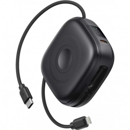 Akupank Swissten Voltbox MagGo 10000 mAh juhtmetega