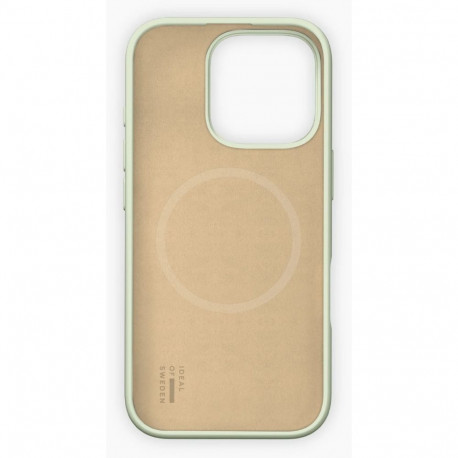 Mobiili tagakaas Ideal of Sweden iPhone 16 Pro, Magsafe, silikoon, Sage Green