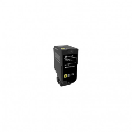 Lexmark 74C2SY0 Toner Cartridge, Yellow