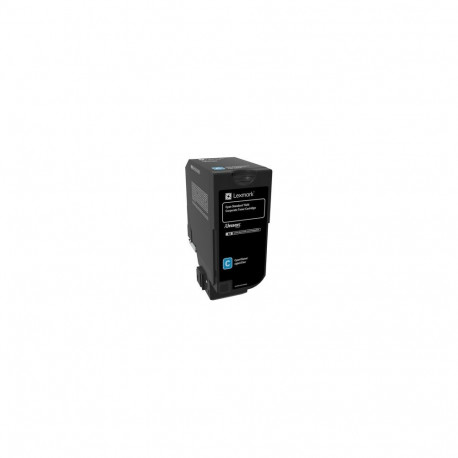 Lexmark 74C2SC0 Toner Cartridge, Cyan