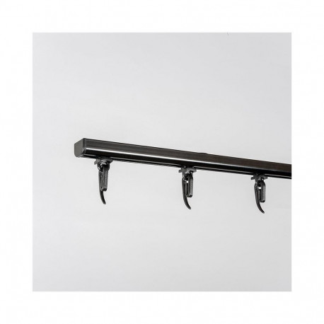 PROFILE D ALUMINUM 150CM BLACK