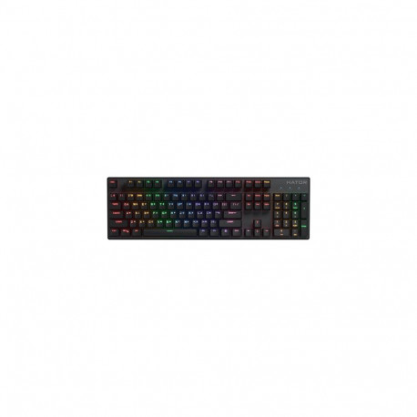 Hator juhtmevaba mänguriklaviatuur HTK204UA Icefall Mecha Rainbow 104 ENG/UA/RU