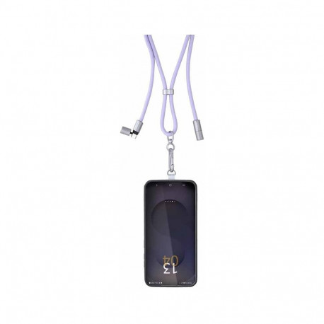 Intenso USB-C - USB-C kaabel 7991003 1.65m paelaga, lilla