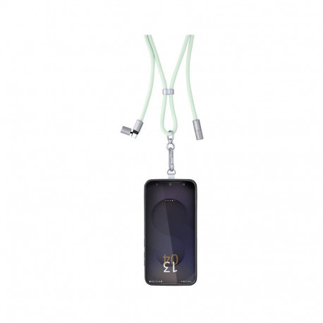 CABLE USB-C TO USB-C 1.65M/LANYARD GREEN 7991007 INTENSO