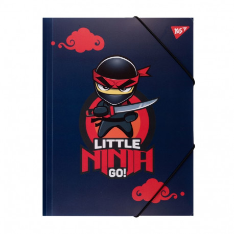 Dokumendikaas kummiga YES A4 Ninja