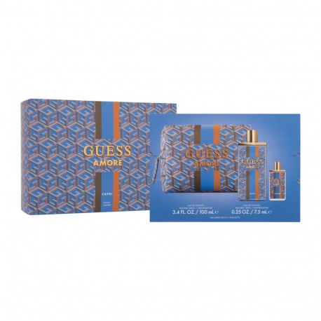 GUESS Amore Capri Eau de Toilette (100ml) (Edt 100 ml + Edt 7,5 ml + Cosmetic Bag)