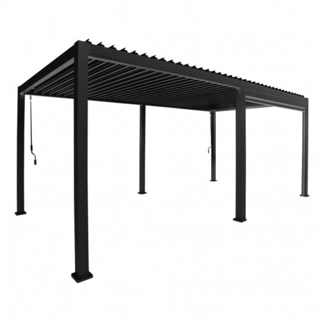 Gazebo MIRADOR-111 3x6m, dark grey
