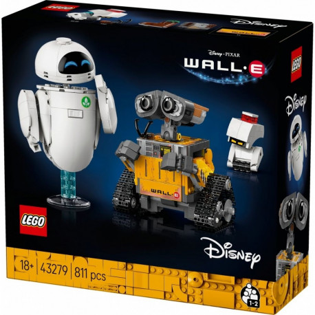 Klocki Disney Pixar 43279 Wall-E ja Ewa