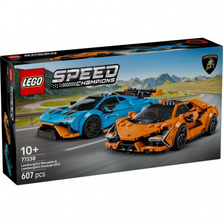 Klocki speed champions 77238 lamborghini revuelto ja huracan sto