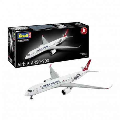 plastikust lennukimudel Airbus A350-900 Turkish Air 1/144