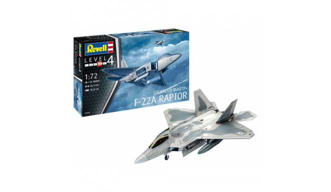 Model plastikust Lockheed Martin F-22A Raptor