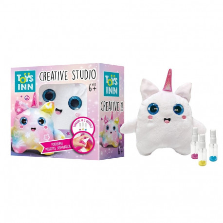 Maskotka do kolorowania spray day jednorożec