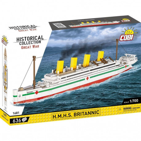 Klocki h.m.h.s. britannic 636 klocków