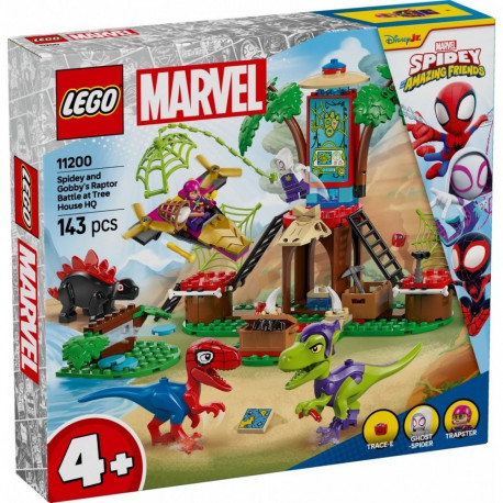 Spidey klotsid 11200, Spidey ja Gobby võitlus puumaja juures