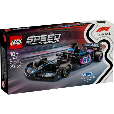 Klocki speed champions 77248 bolid f1 bwt alpine team a524