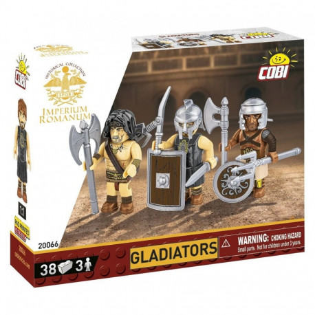 Klocki imperium romanum - gladiaatorid 3 figuuri
