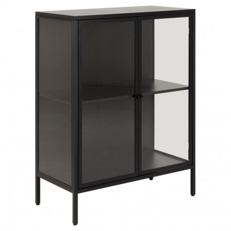 Vitriinkapp NEWCASTLE 80x40x98,7 cm, must
