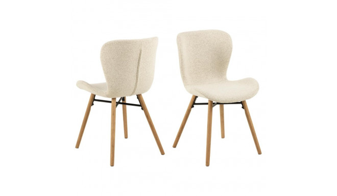 Söögitool BATILDA, kreemjas