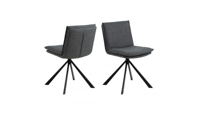 Söögitool FLYNN pöörlev, tumehall