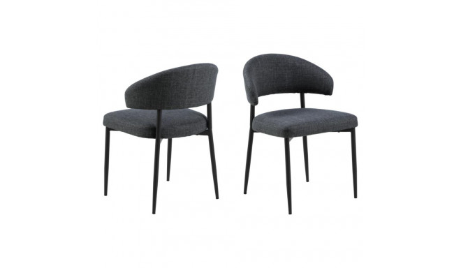 Söögitool EDINA, tumehall