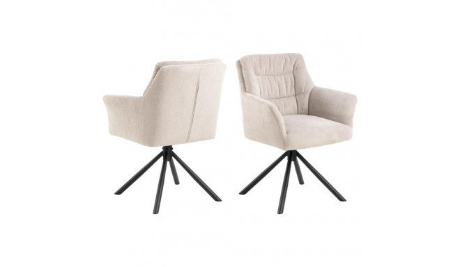 Söögitool ALONSO pöörlev, beež