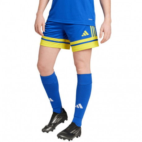 Spodenki damskie adidas Squadra 25 niebiesko-żółte JN5408 2XL