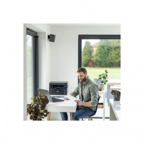 Brother mitmefunktsiooniline laserprinter DCP-L1640W monokroomne Wi-Fi, must
