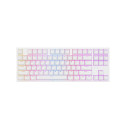 Genesis | THOR 404 TKL | Mechanical Gaming Keyboard | Wired | US | RGB | White | USB-A | Gateron Yel