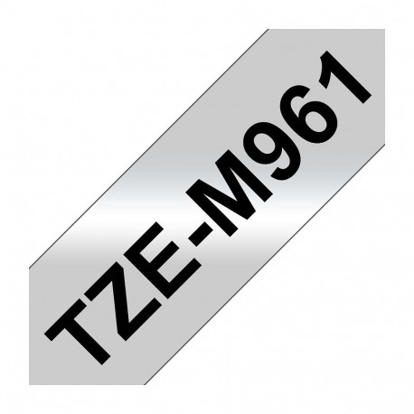 "BROTHER P-Touch TZE-M961 schwarz auf silver-matt 36mm 1er-Pack"