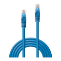 LINDY patch-kaabel Cat6 U/UTP Basic sinine 0.30m