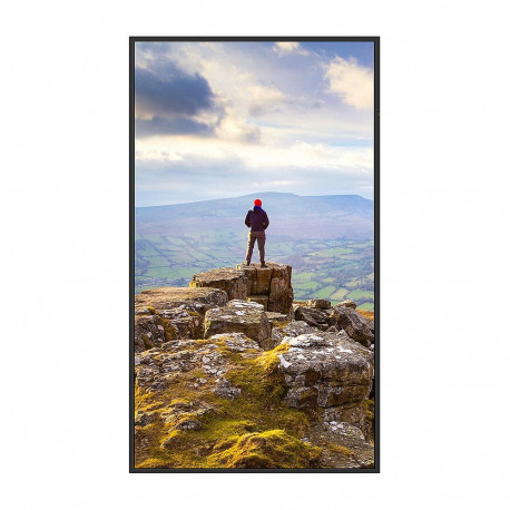 "MODEL PN-E439, 43 in E-Series Large Format Display, UHD, 350cd/m2, D-LED backlight, 16/7 proof"