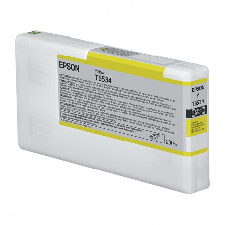 Epson originaal UltraChrome kollane printerikassett 200ml (C13T653400)