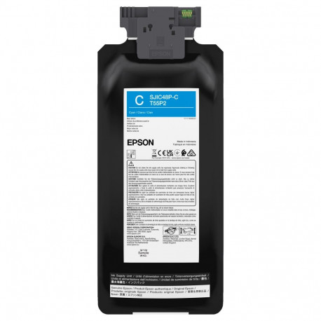 "EPSON Tinte cyan 480ml CW C8000"